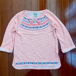 Lucky Brand Embroidered Top